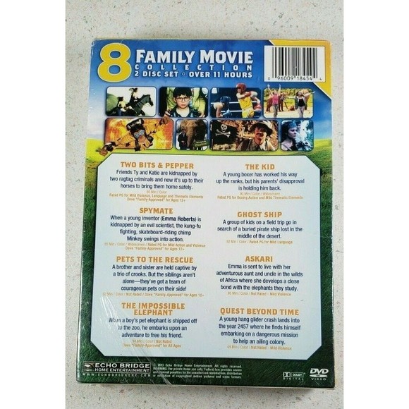 FAMILY 8 MOVIE COLLECTION (DVD, 2013, 2-Disc Set) BRAND NEW Sealed - Picture 6 of 10